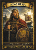 King Olaf I Tryggvason – Vikings Series | Official Renaissance Collector Card