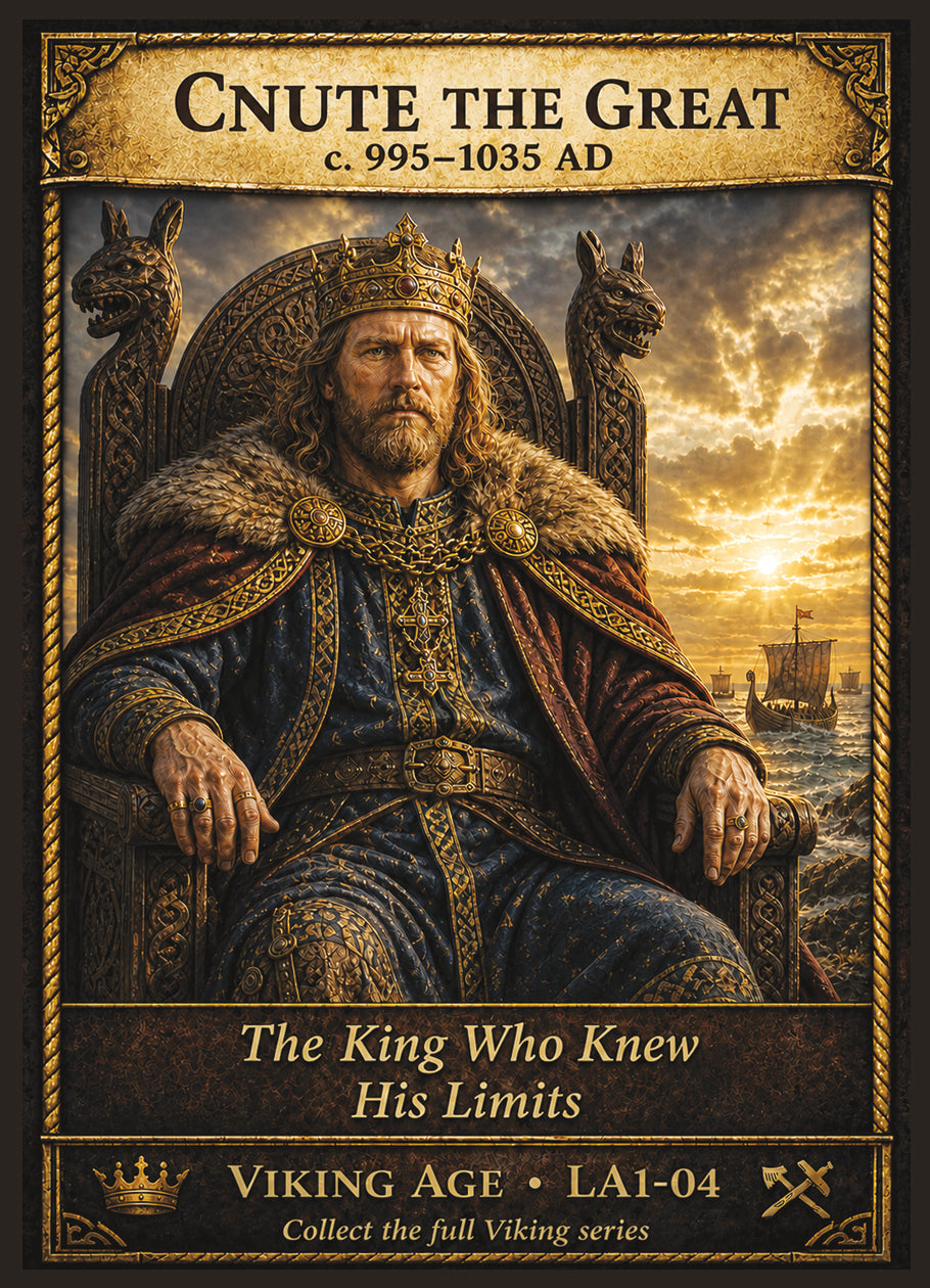 Cnut the Great – Vikings Series | Official Renaissance Collector Card