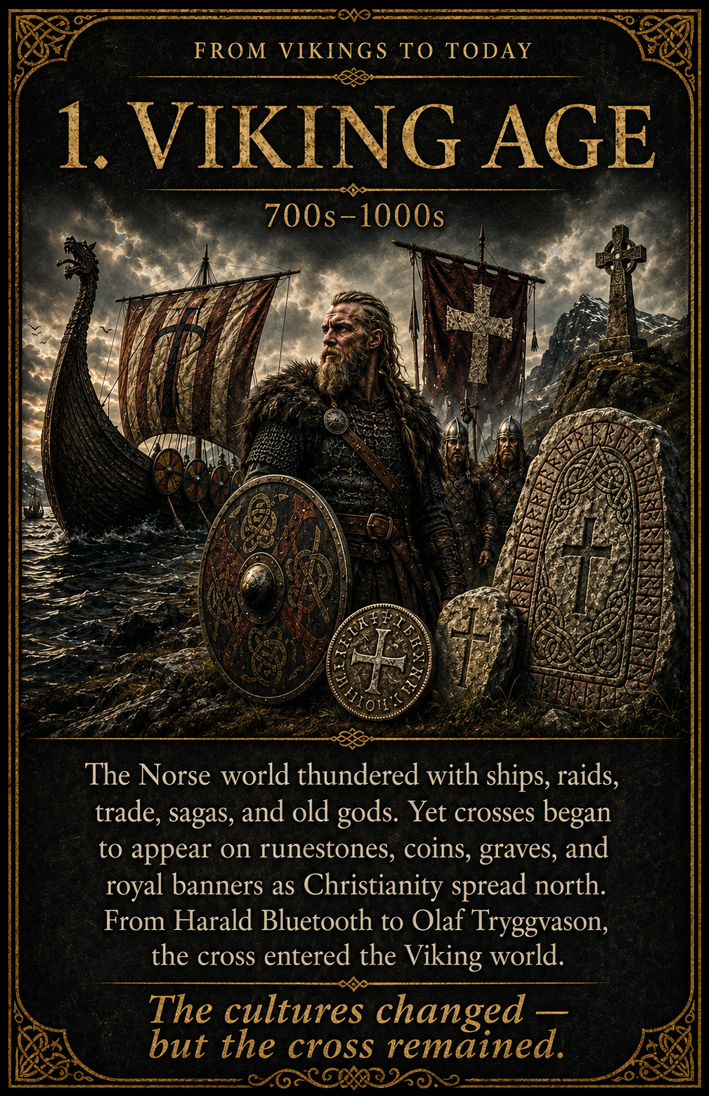 1. Viking Age – Cross History | From Vikings to Today | Lost Archives Poster