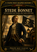 Stede Bonnet – Pirates Series | Official Renaissance Collector Card