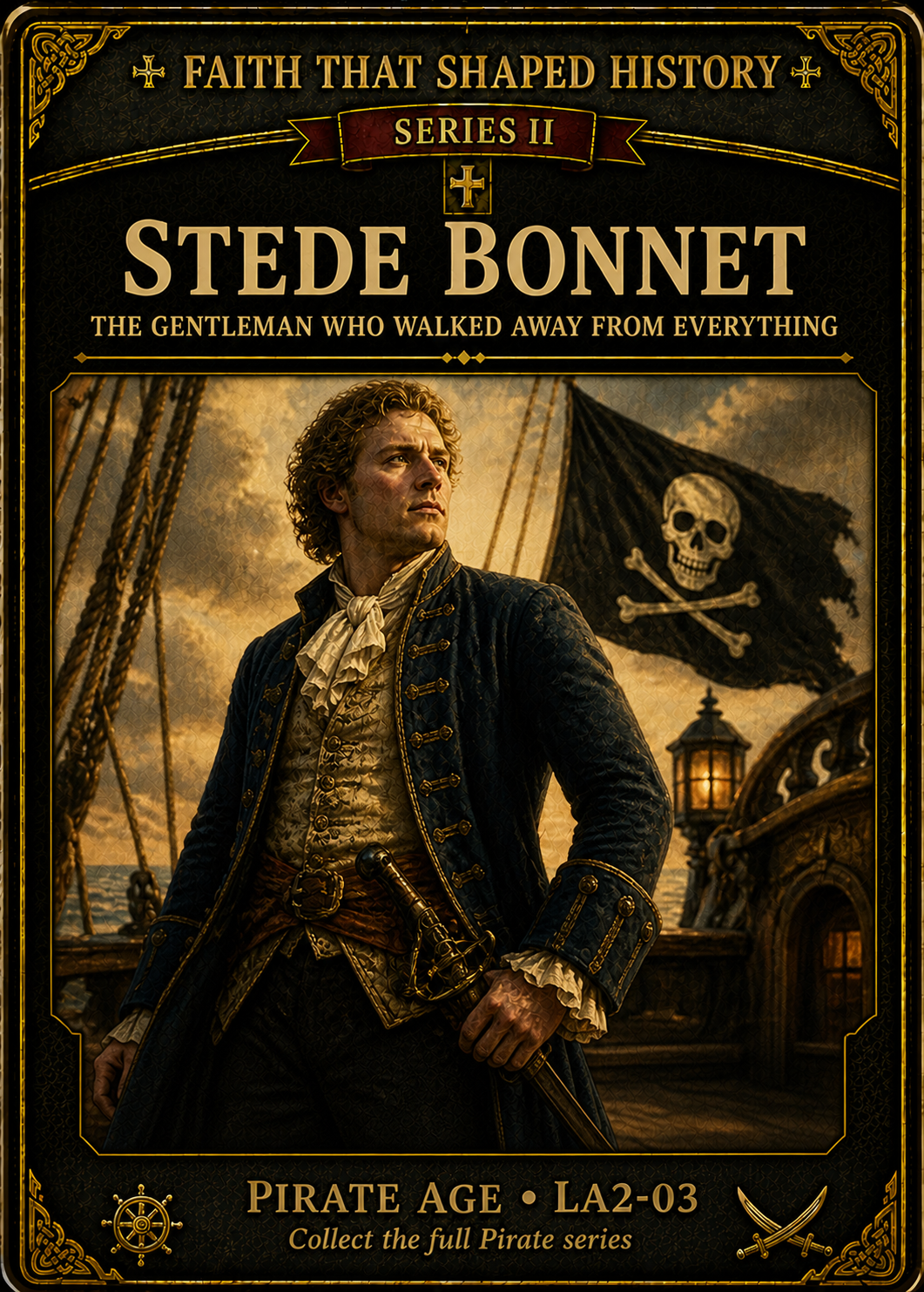 Stede Bonnet – Pirates Series | Official Renaissance Collector Card