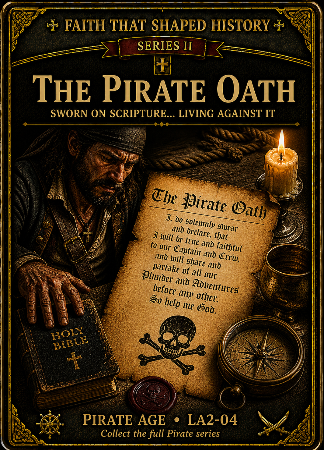 The Pirate Oath – Pirates Series | Official Renaissance Collector Card