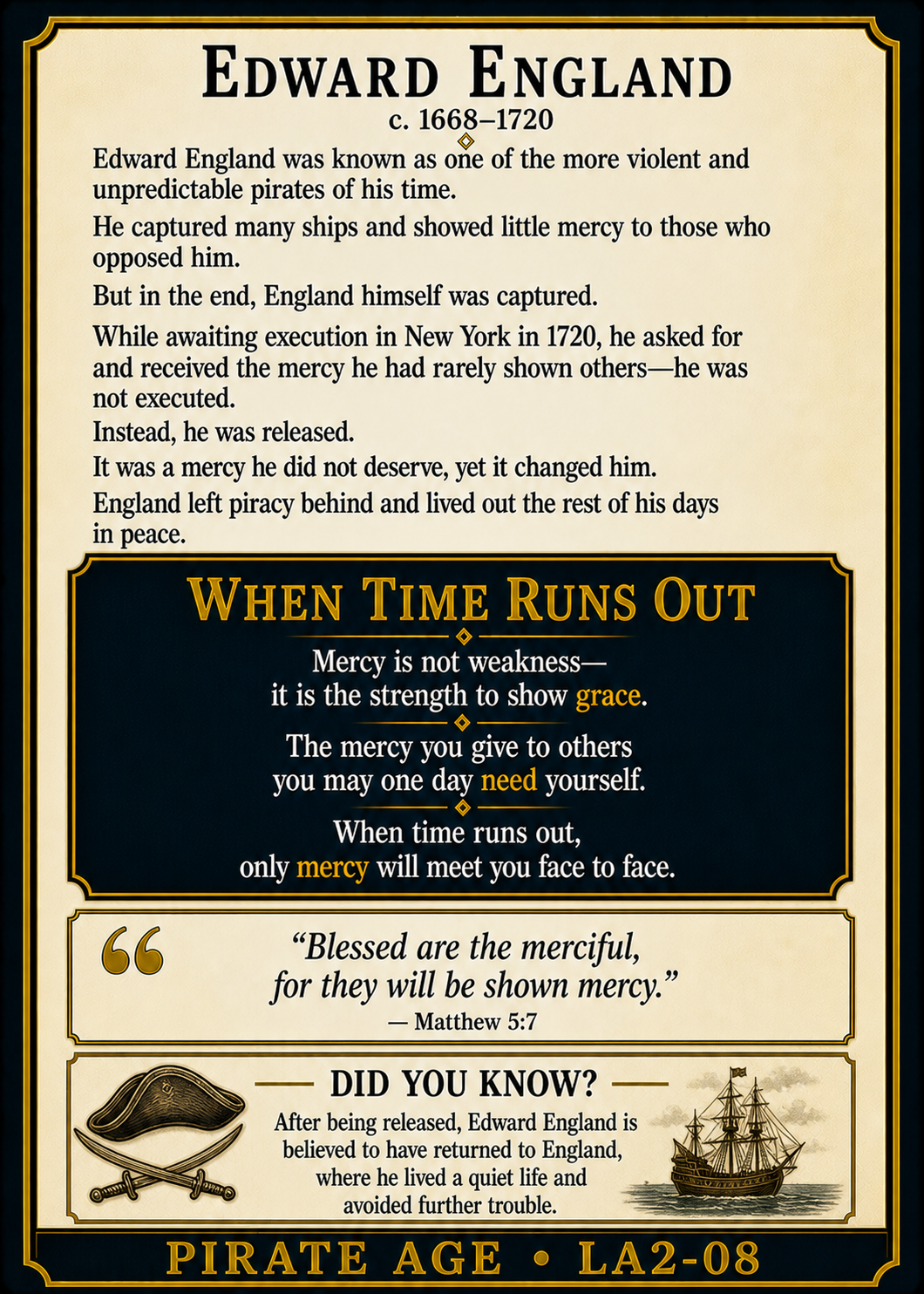 Pirates Series Pack – Official Renaissance Collector Cards