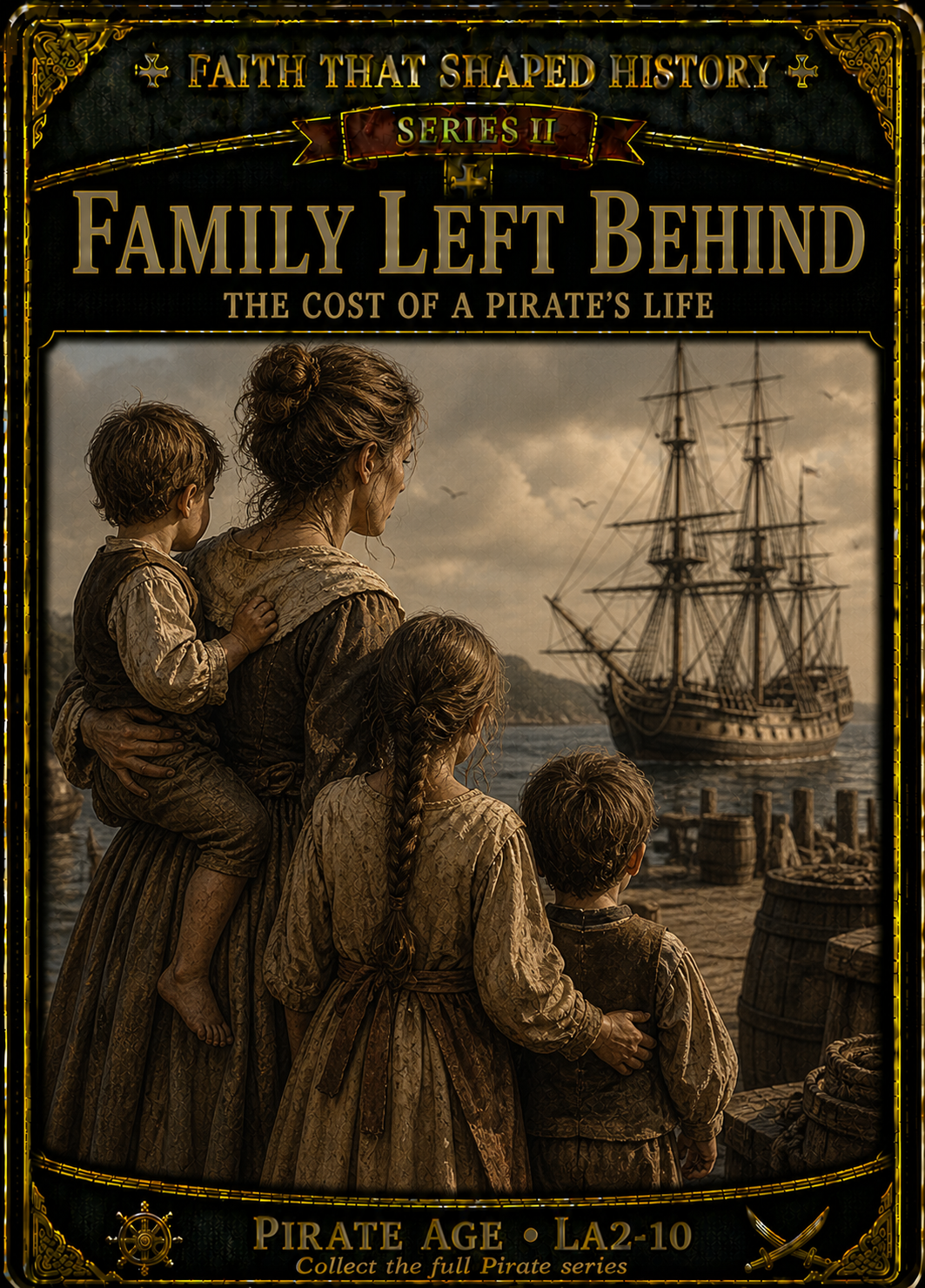 The Family Left Behind – Pirates Series | Official Renaissance Collector Card