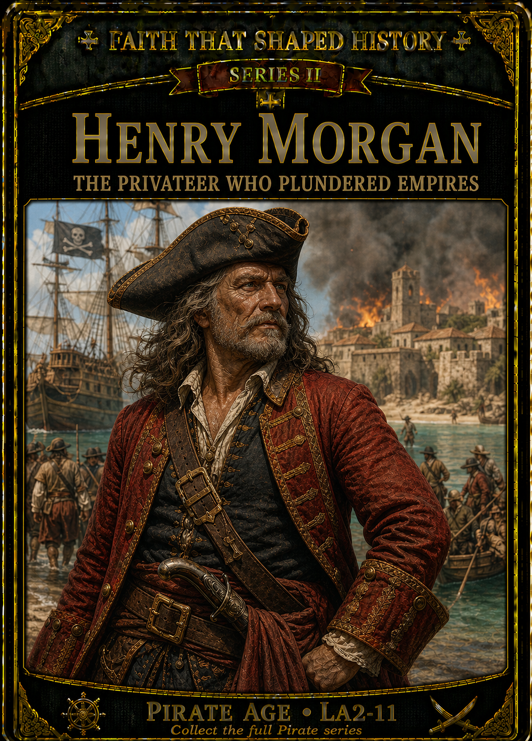 Sir Henry Morgan – Pirates Series | Official Renaissance Collector Card