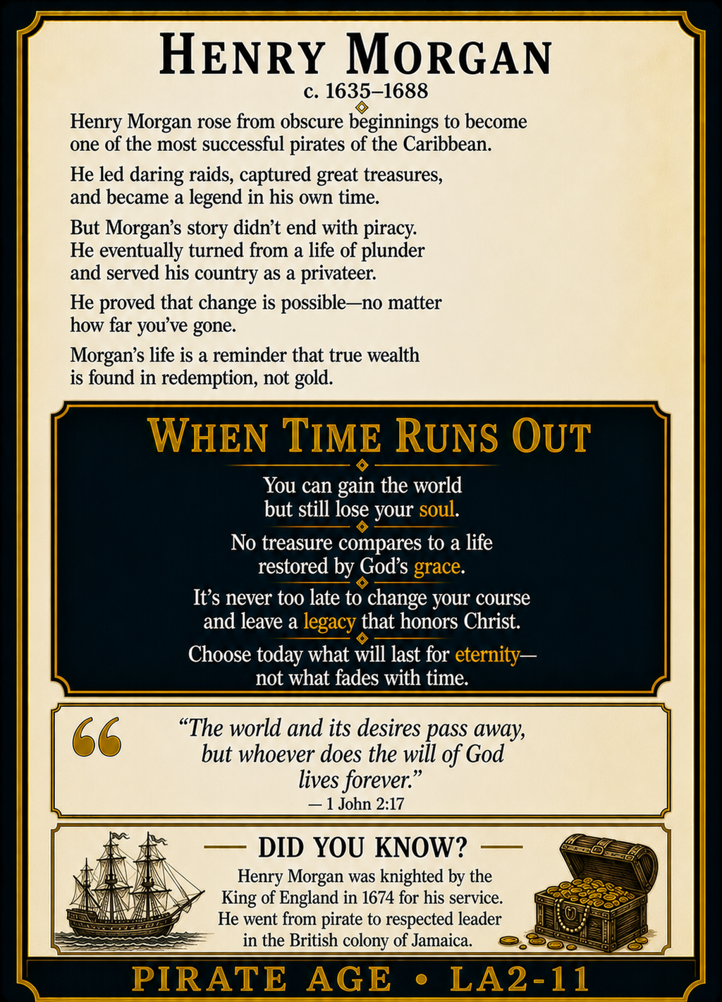 Pirates Series Pack – Official Renaissance Collector Cards