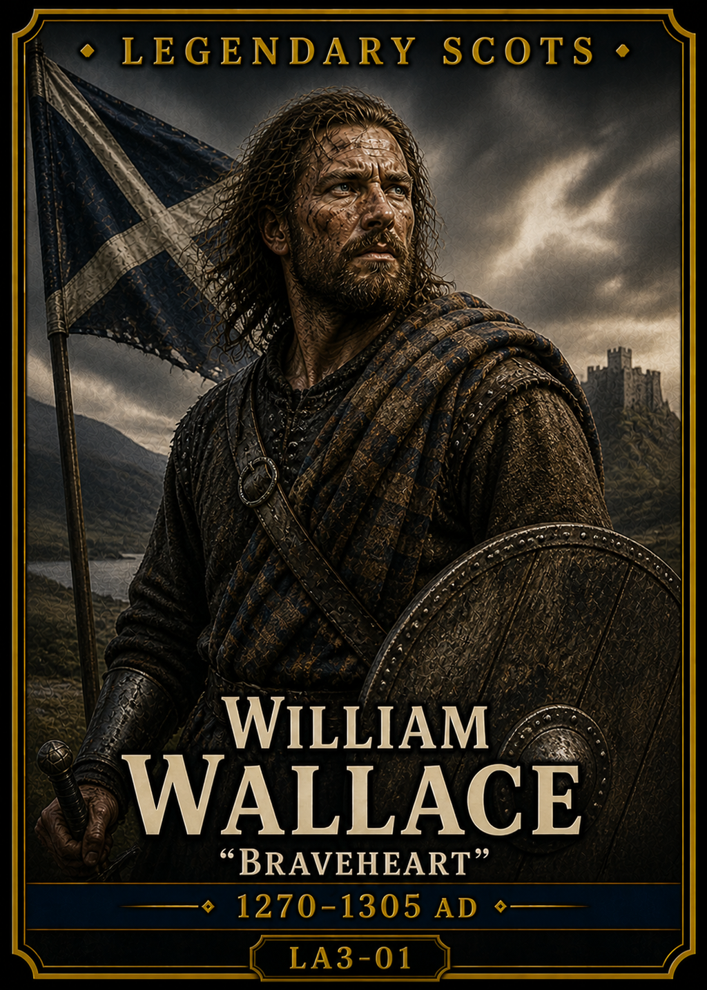 Legendary Scots Series Pack – Official Renaissance Collector Cards