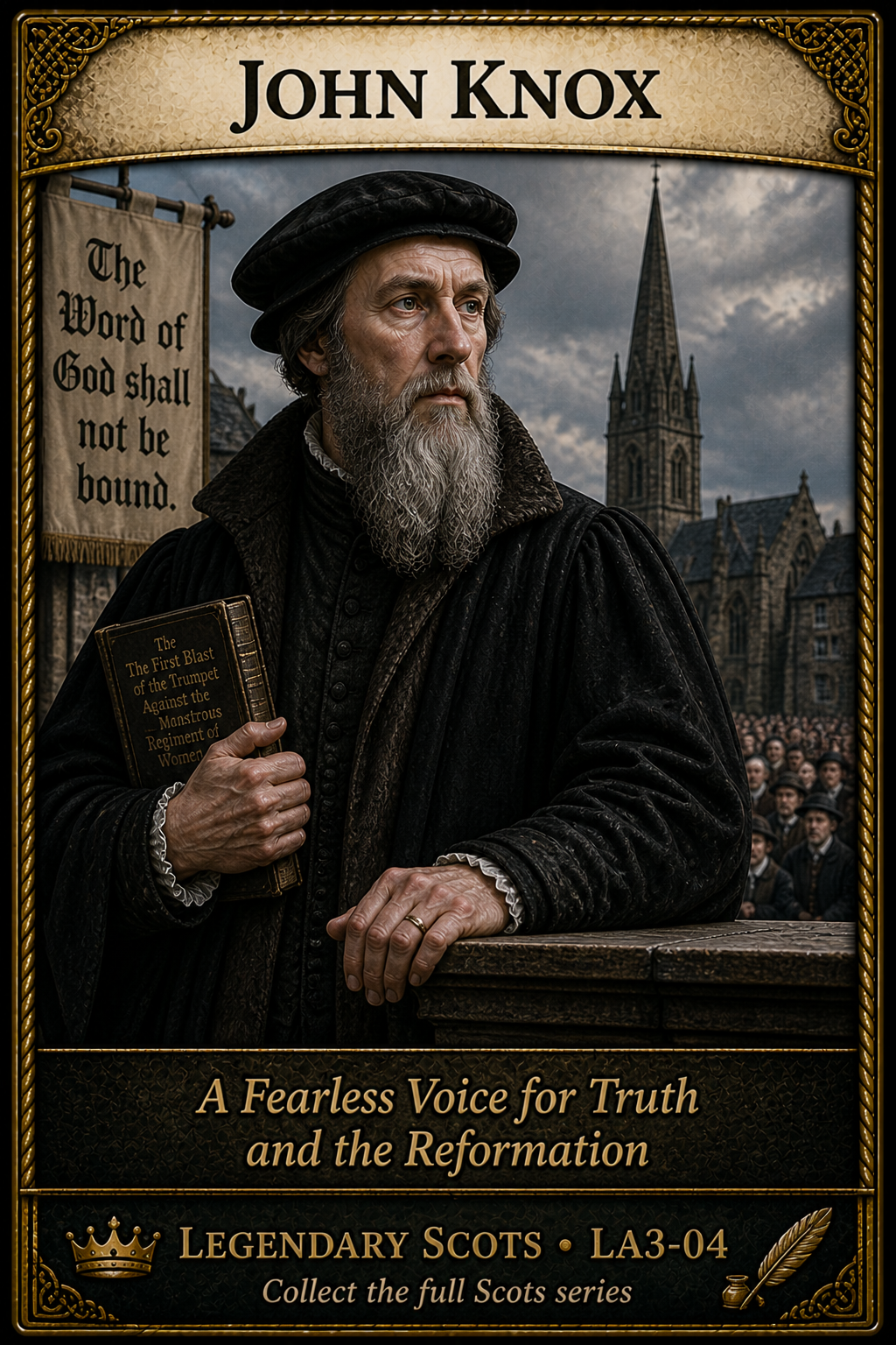 John Knox – Legendary Scots Series | Official Renaissance Collector Card