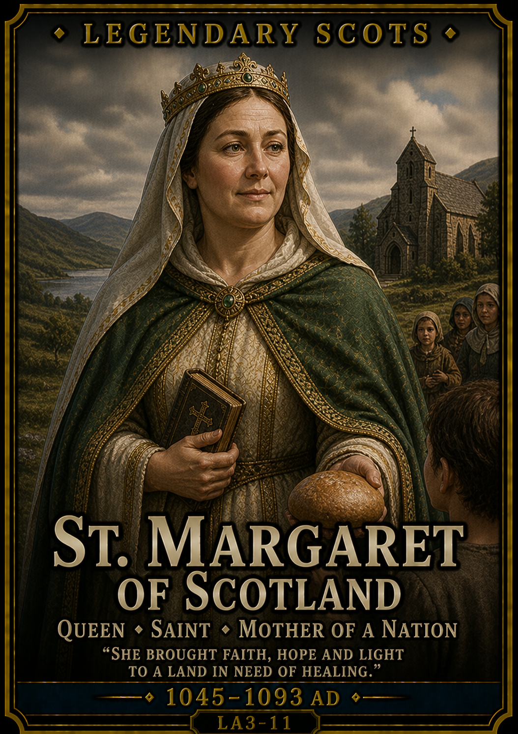 St. Margaret of Scotland – Legendary Scots Series | Official Renaissance Collector Card