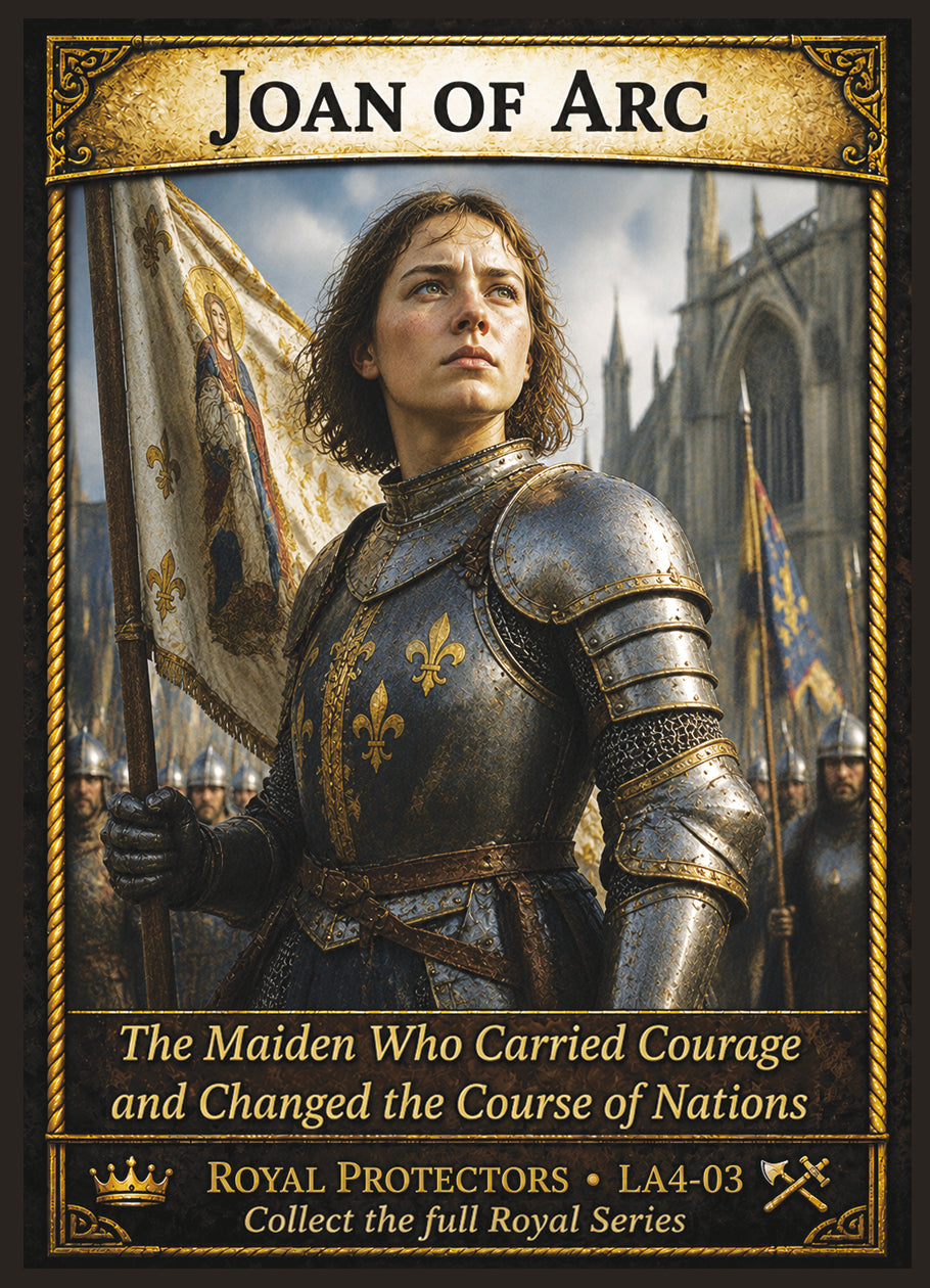 Joan of Arc – Royal Protectors Series | Official Renaissance Collector Card