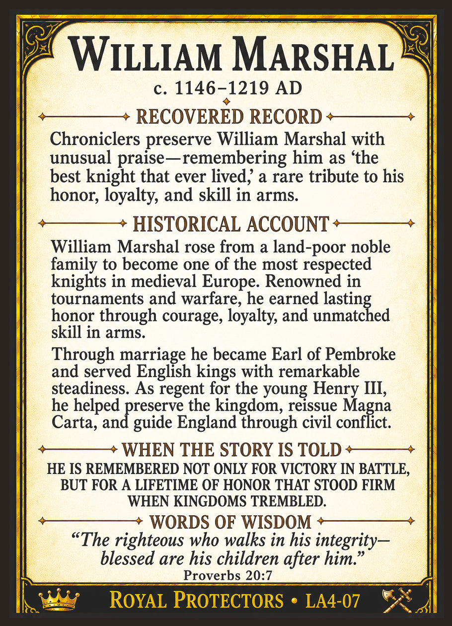 Royal Protectors Series Pack – Official Renaissance Collector Cards