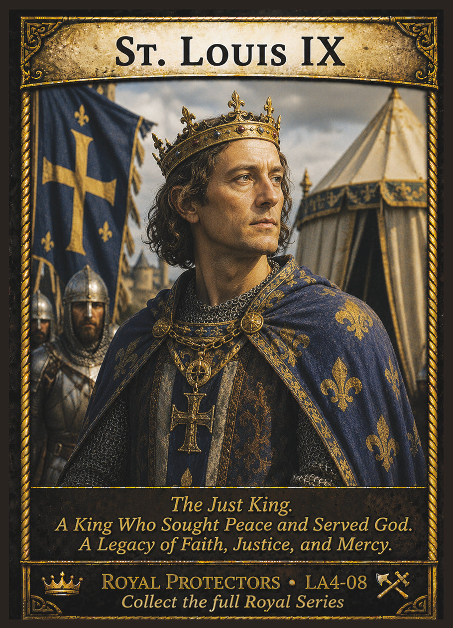 St. Louis IX of France – Royal Protectors Series | Official Renaissance Collector Card