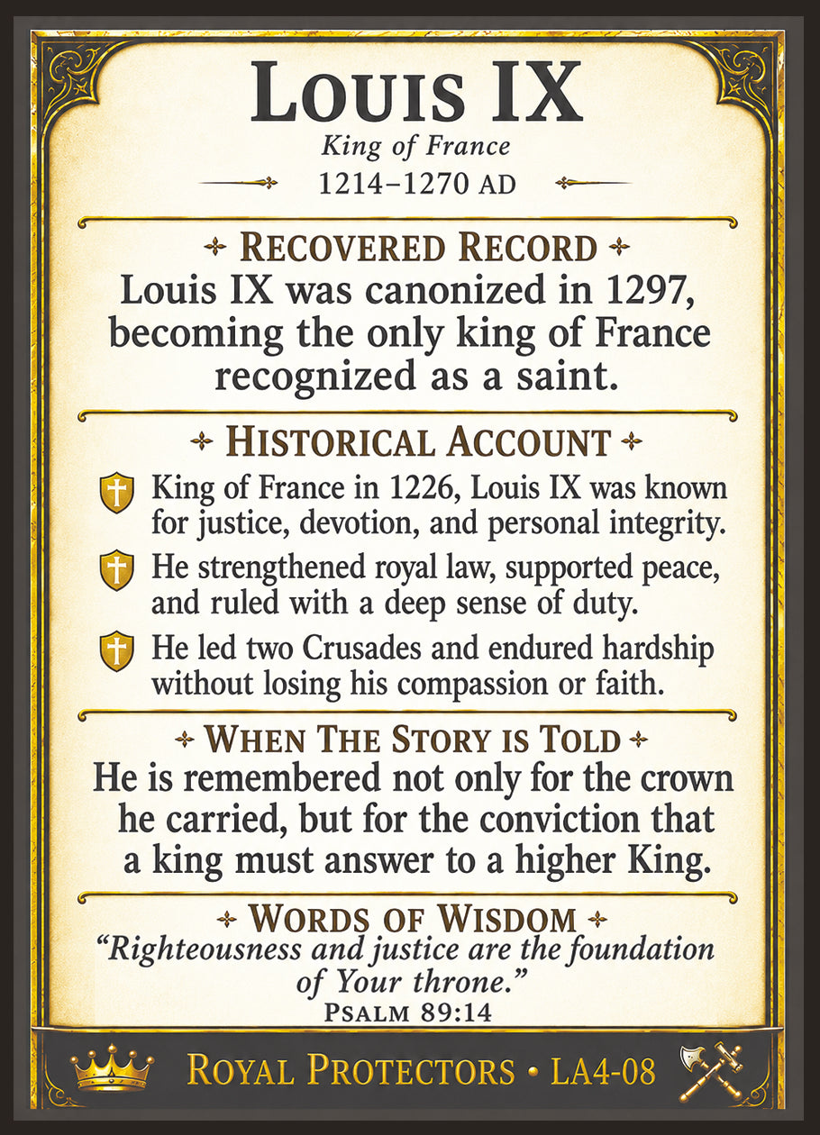 Royal Protectors Series Pack – Official Renaissance Collector Cards