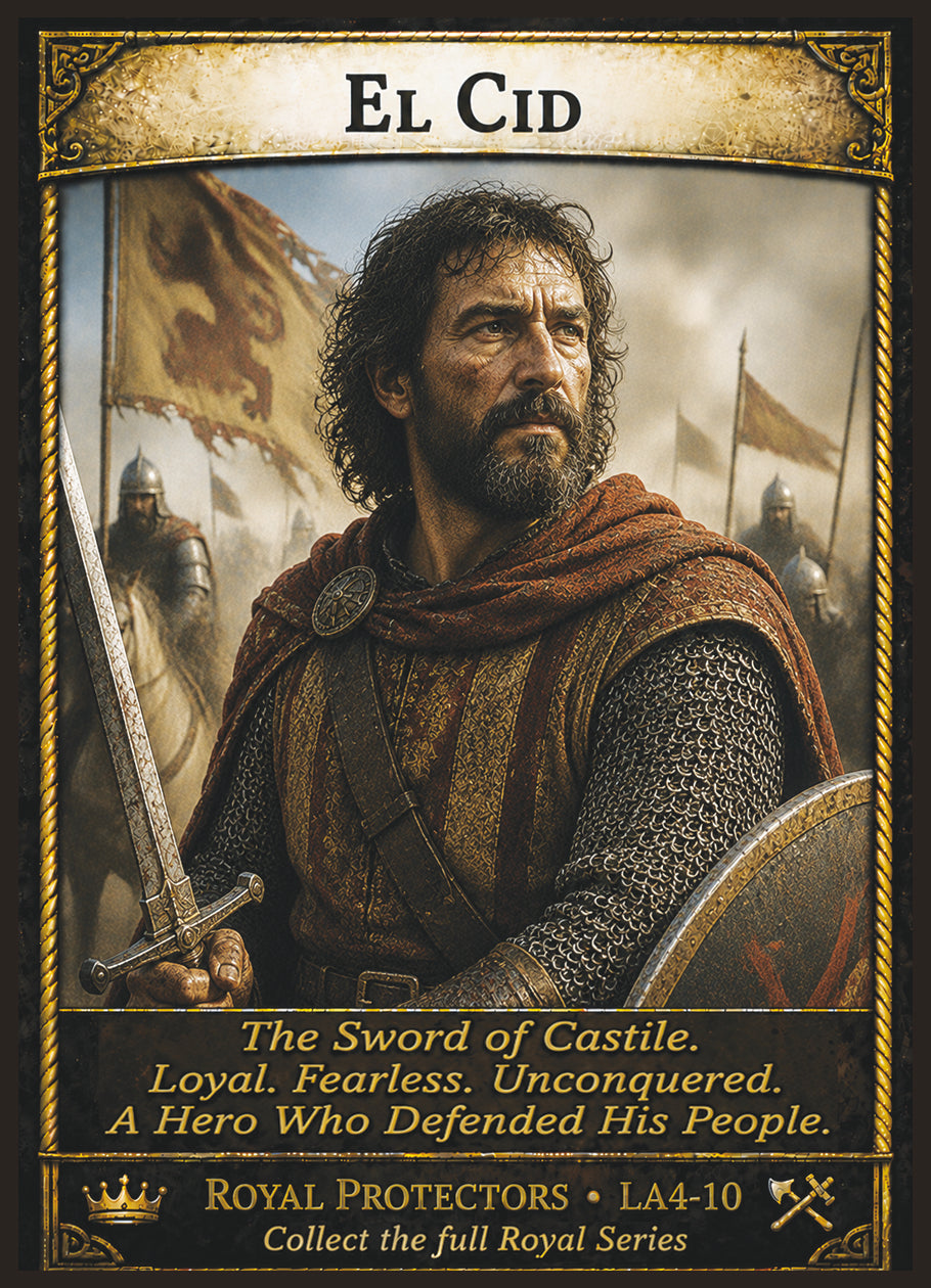 El Cid (Rodrigo Díaz de Vivar) – Royal Protectors Series | Official Renaissance Collector Card