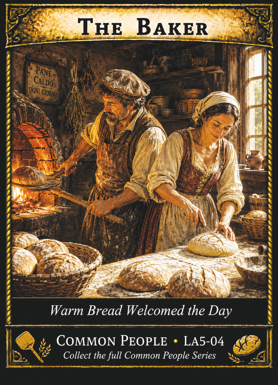 The Baker – Common People Series | Official Renaissance Collector Card