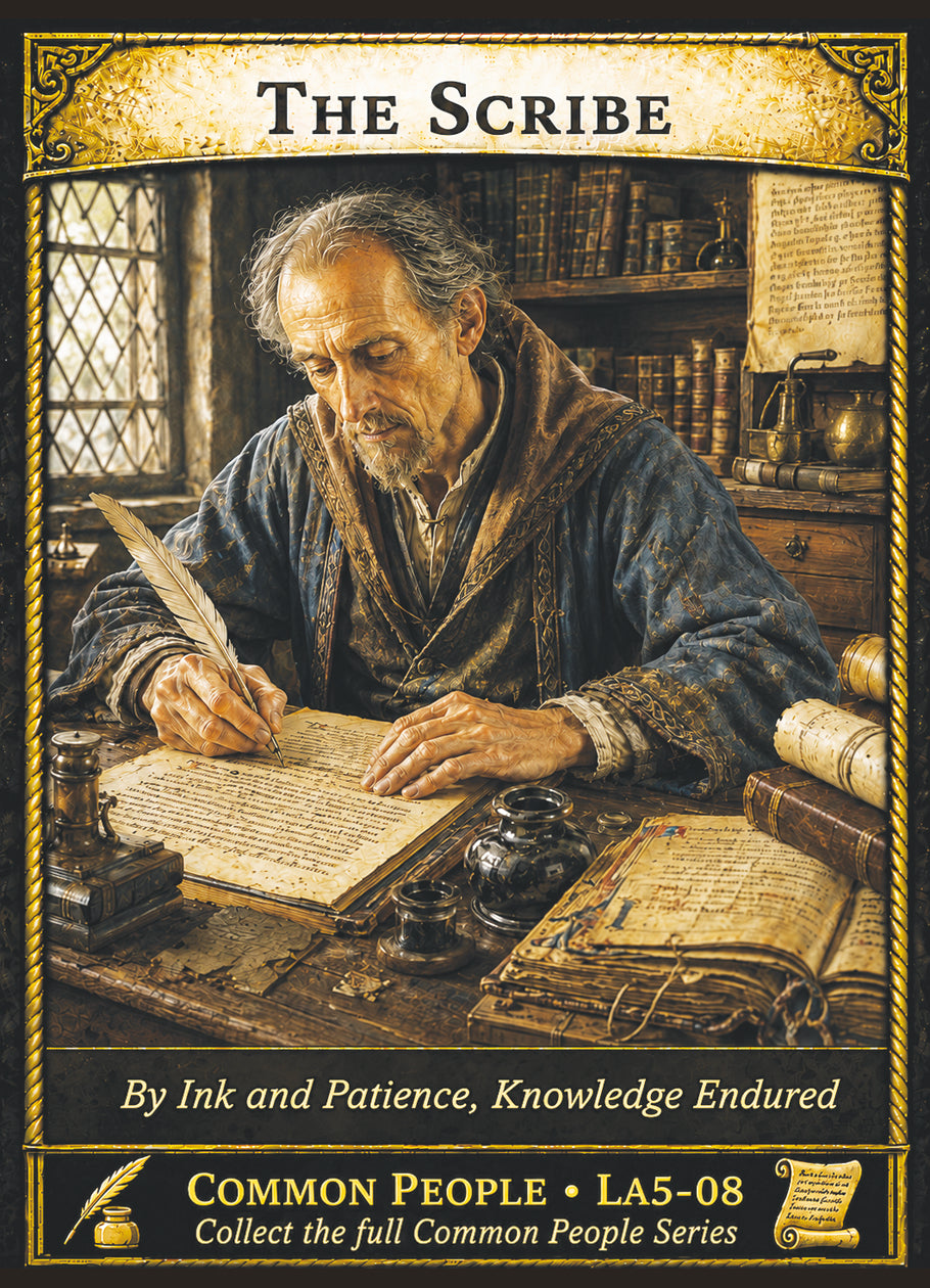 The Scribe – Common People Series | Official Renaissance Collector Card