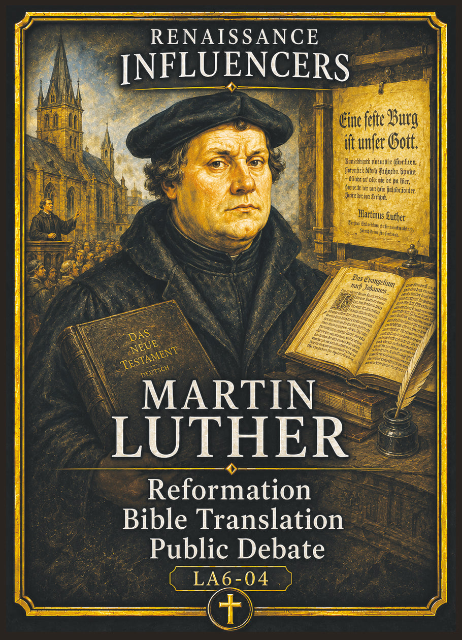 Martin Luther – Renaissance Influencers Series | Official Renaissance Collector Card