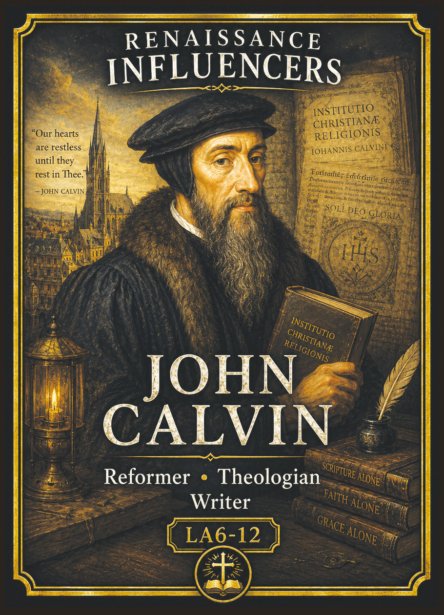 John Calvin – Renaissance Influencers Series | Official Renaissance Collector Card