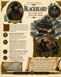 Blackbeard (Edward Teach) – Pirates Series | Official Lost Archives Scroll Edition