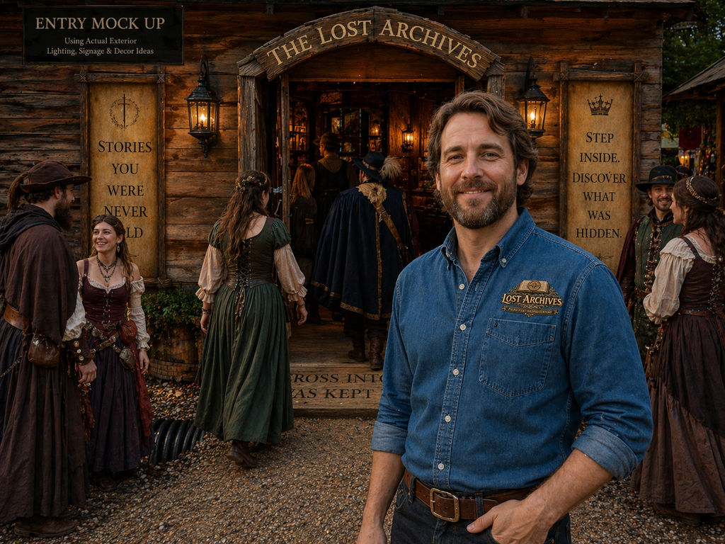Archive Explorer Shirt – Vintage Denim