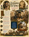 Leonardo da Vinci – Renaissance Influencers Series | Official Lost Archives Scroll Edition