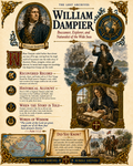 William Dampier – Pirates Series | Official Lost Archives Scroll Edition