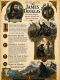 James Douglas – The Black Douglas, Warrior of Bruce and Bearer of the Heart | Highland Series | Lost Archives Scroll