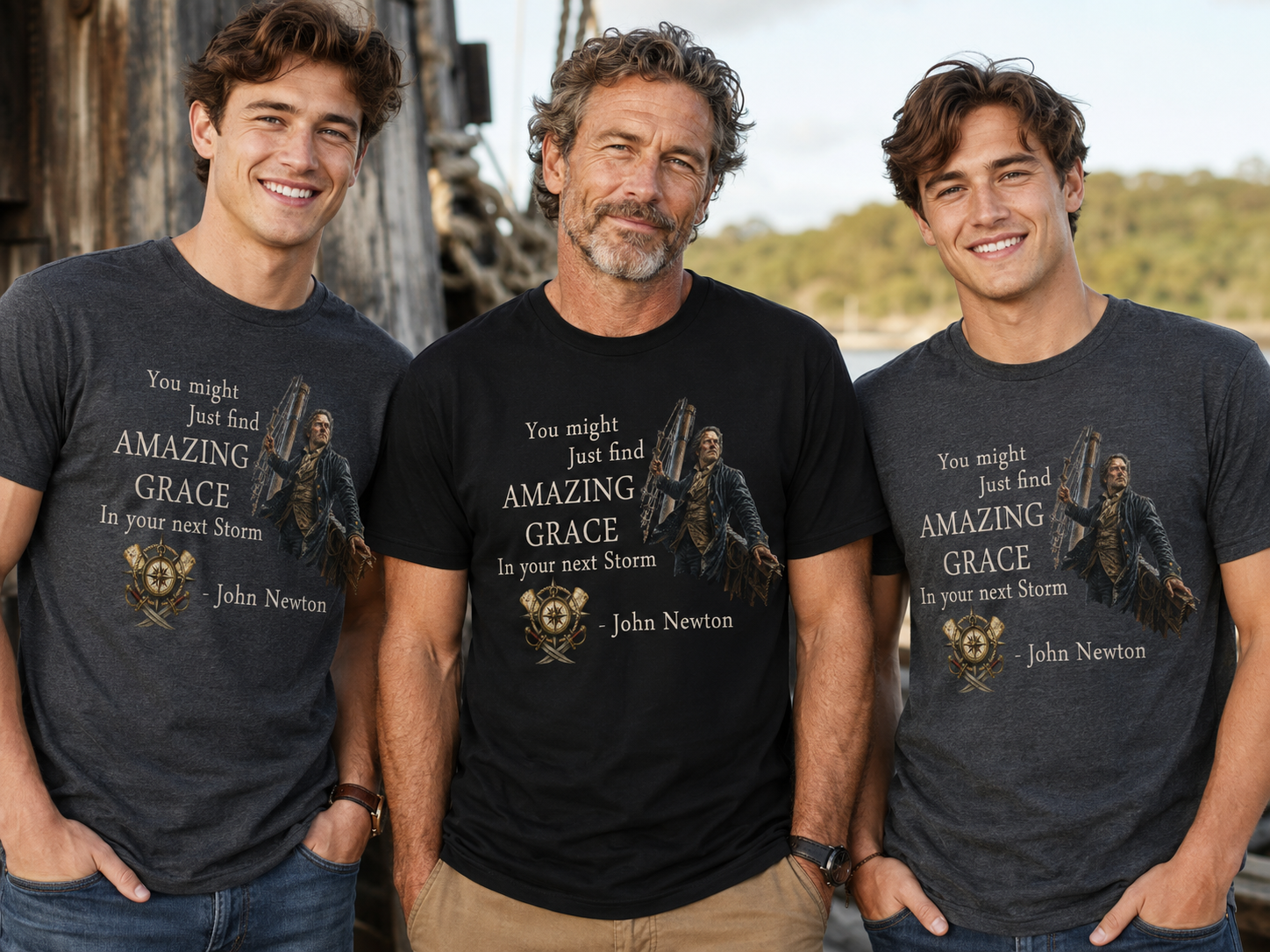 John Newton Amazing Grace Tee