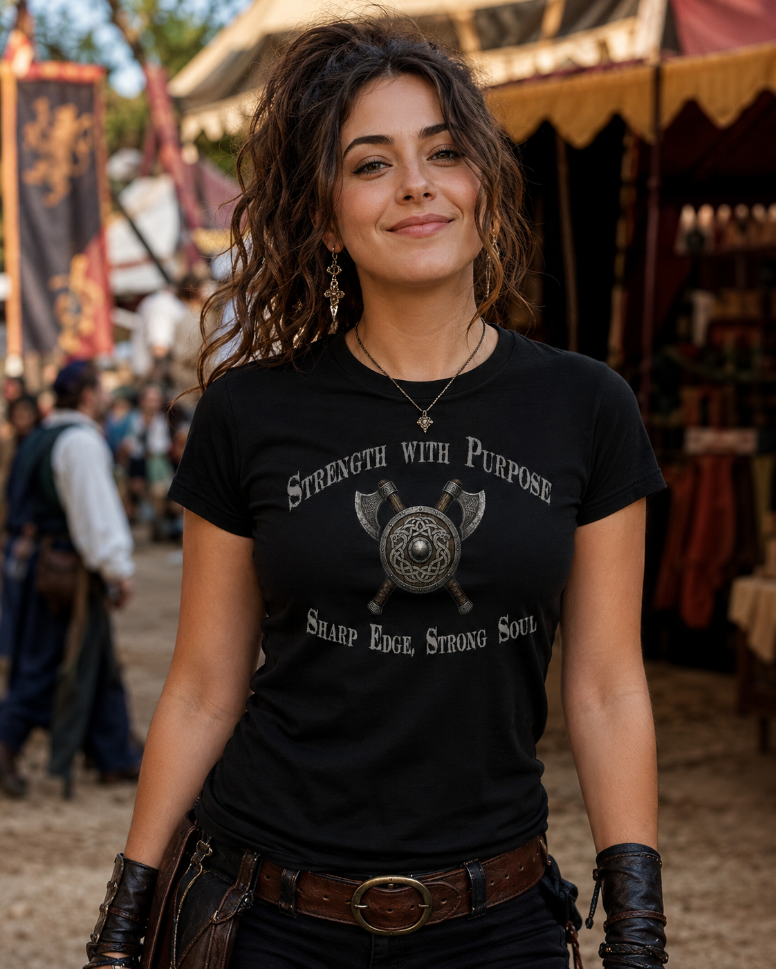 Strength with Purpose – Sharp Edge, Strong Soul Tee