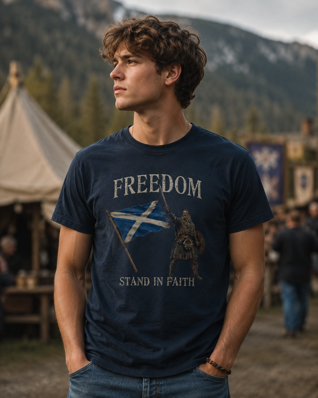 Freedom – Stand in Faith Tee