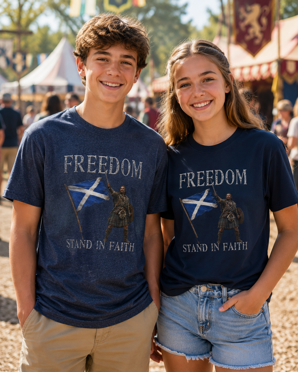 Freedom – Stand in Faith Tee