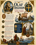 King Olaf I Tryggvason – Vikings Series | Official Lost Archives Scroll Edition