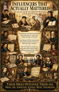 Influencers That Actually Mattered – Renaissance Series Collage Poster