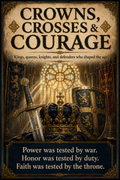 Crowns, Crosses & Courage – Kings, Queens, Knights & Defenders Who Shaped the Age | Lost Archives Poster
