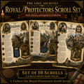 Royal Protectors Series Scroll Set – Official Lost Archives Scroll Edition