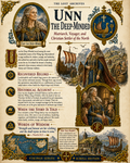 Unn the Deep-Minded – Vikings Series | Official Lost Archives Scroll Edition