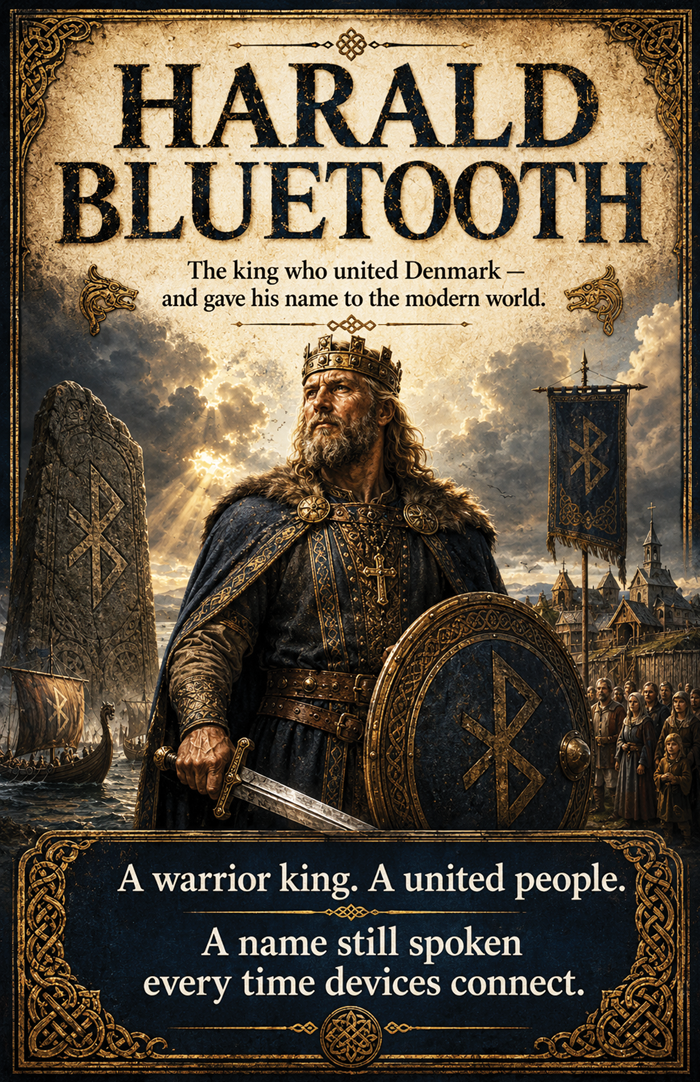 King Harald Bluetooth – Vikings Series | Official Lost Archives Poster