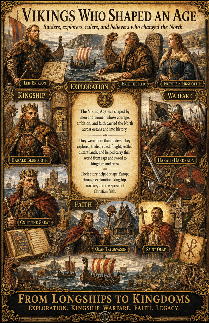 Vikings Who Shaped an Age – From Longships to Kingdoms | Vikings Series | Lost Archives Poster