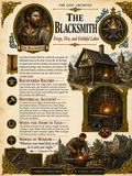 The Blacksmith – Forge, Fire, and Faithful Labor | Common People Series | Lost Archives Scroll