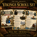 Vikings Series Scroll Set – Official Lost Archives Scroll Edition